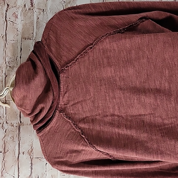 FP Free People Beach cocoon pullover in terracotta - Picture 6 of 9